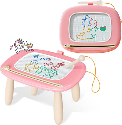 ✨ Portable Magnetic Sketch Pad | Perfect Birthday Gift for 1‑3 Year Olds