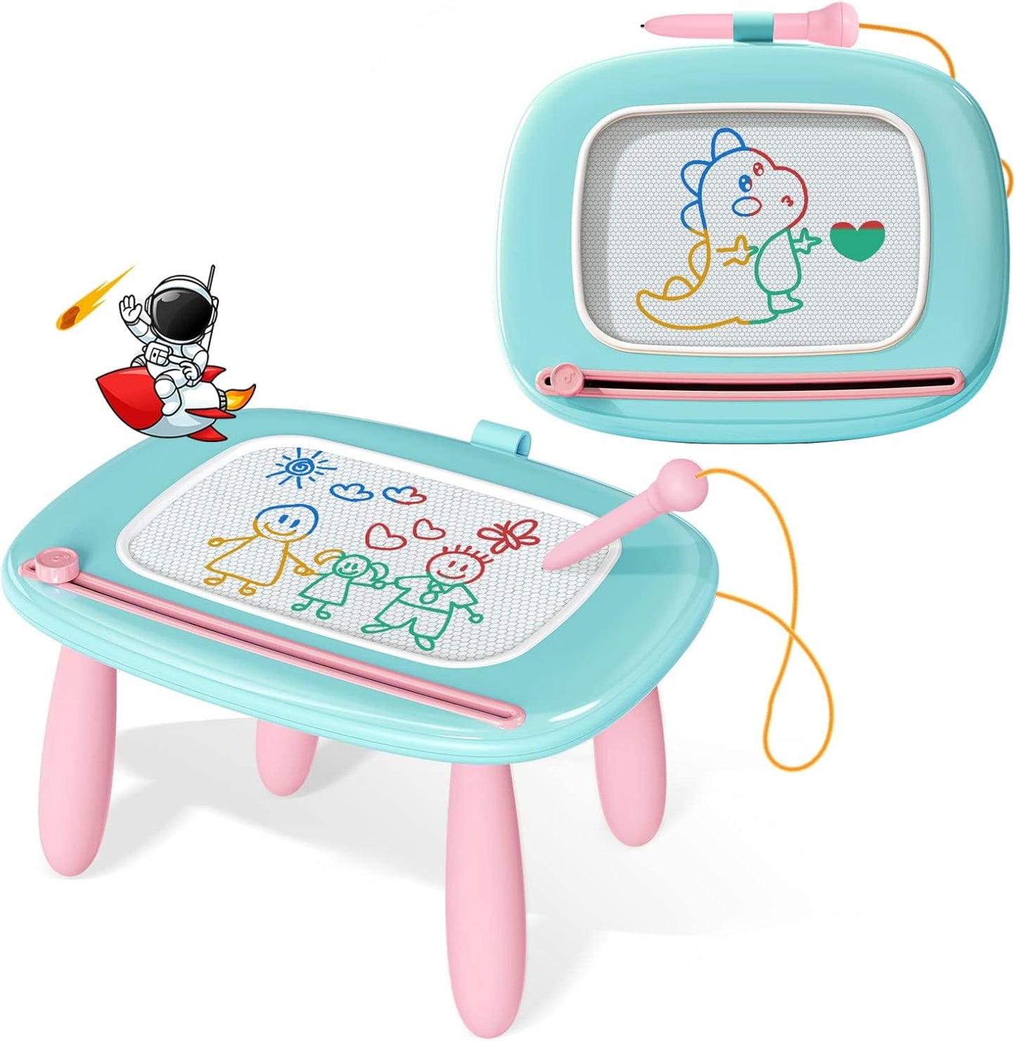 ✨ Portable Magnetic Sketch Pad | Perfect Birthday Gift for 1‑3 Year Olds
