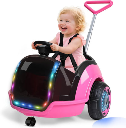 🎉Grand Opening – 50% Off!⏰️ ✨ Kids Ride On Toy with Remote Control, LED Lights & Music | Ages 1–3