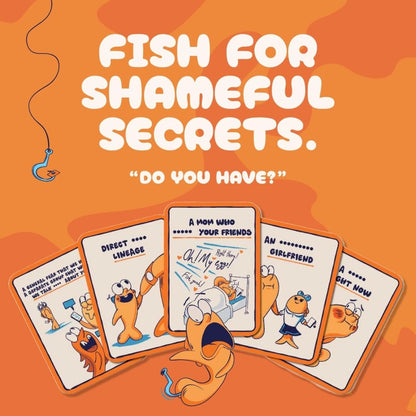 The Grown Up Go Fish Card Game You've Always Wanted | Hilarious Party Game for Grown Ups, 2+ Players | 52 Cards, 13 Unique Pairs
