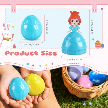 12-Pack Princess Surprise Eggs | Prefilled Easter Basket Stuffers 👑