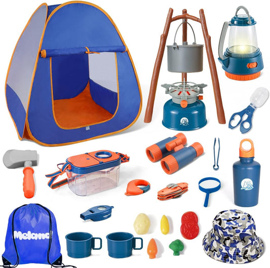 🎁 Indoor & Outdoor Toddler Camping Kit | Gift for Ages 3–6