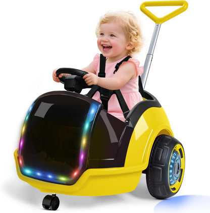 🎉Grand Opening – 50% Off!⏰️ ✨ Kids Ride On Toy with Remote Control, LED Lights & Music | Ages 1–3