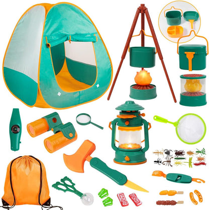 🎁 Indoor & Outdoor Toddler Camping Kit | Gift for Ages 3–6