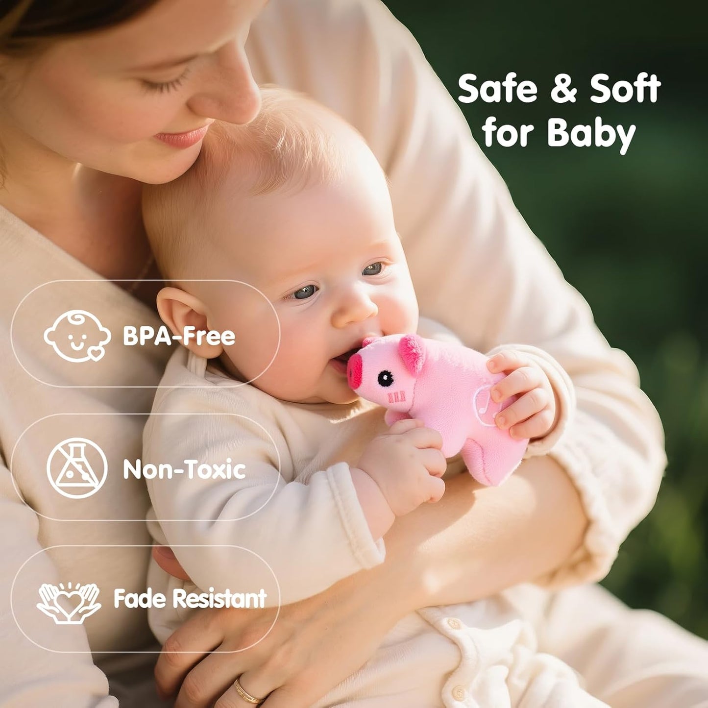 🎉Grand Opening – 50% Off!⏰️ 🐄 Baby Sensory Surprise Barn | Montessori Farm Toys with Real Sounds for 6–12 Months