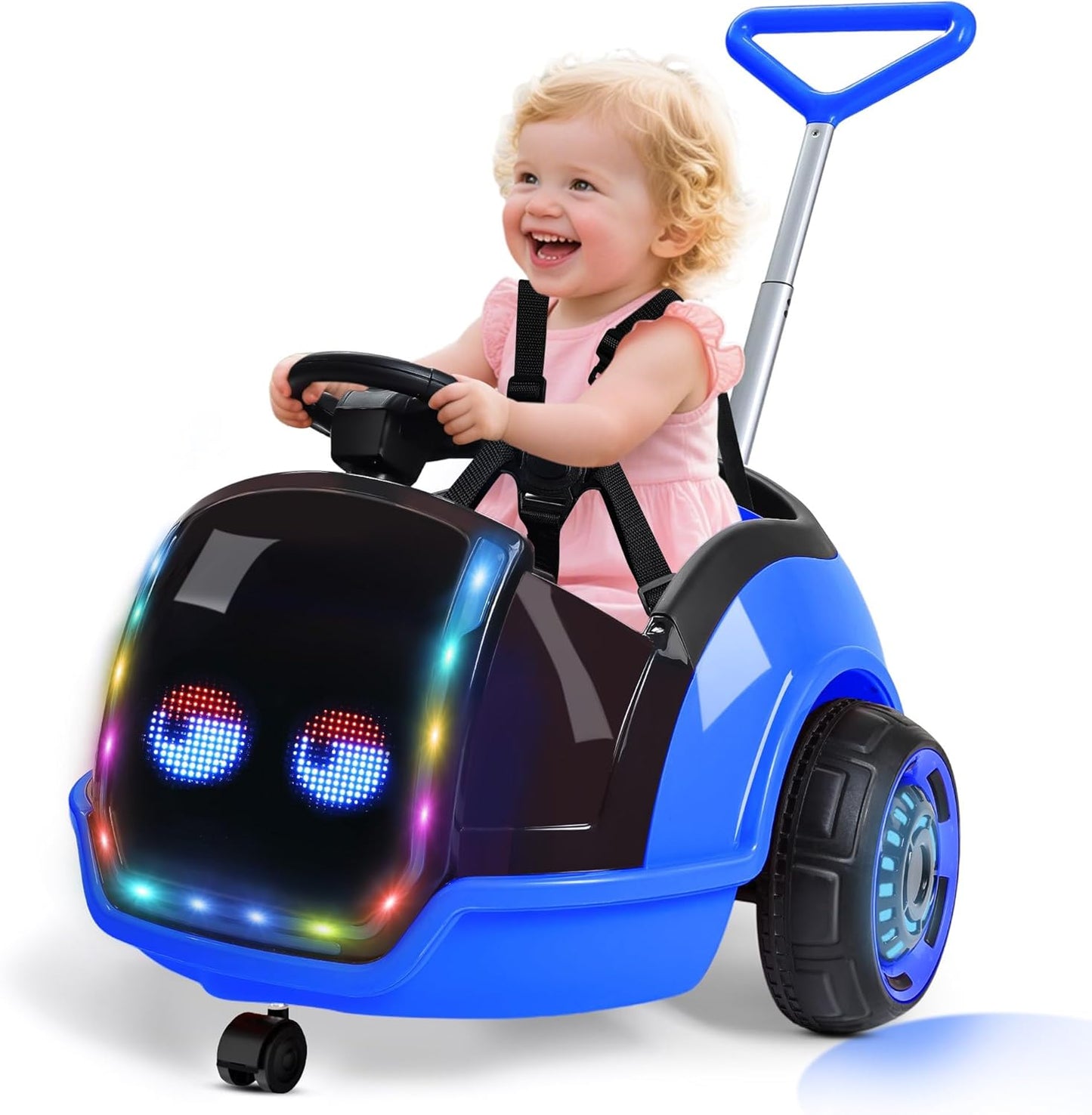 🎉Grand Opening – 50% Off!⏰️ ✨ Kids Ride On Toy with Remote Control, LED Lights & Music | Ages 1–3