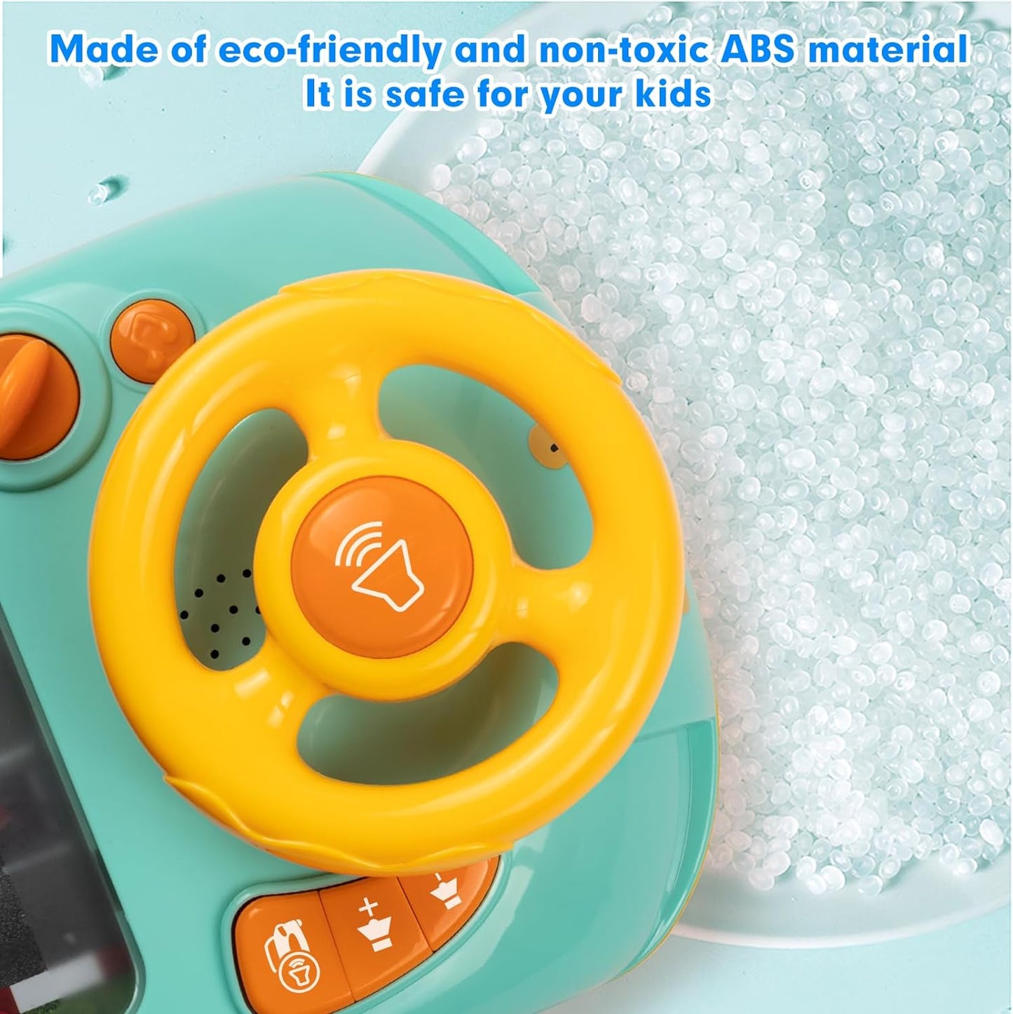 🎉Grand Opening – 50% Off!⏰️ Interactive Educational Toddler Driving Toy | Fun Learning Race Car for Boys & Girls