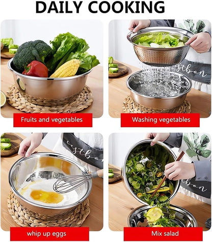 3-in-1 Multifunctional Stainless Steel Slicer – Grater, Chopper, & Julienne Slicer for Easy Meal Prep 🍏🍝🍕