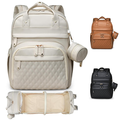 Diaper Bag Backpack with Changing Station, Large Capacity, Newborn Essentials Must Haves