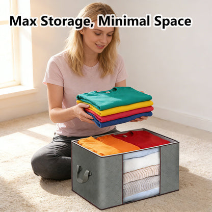 ⏰49% OFF✨4-Pack Foldable Clothes Storage Bags