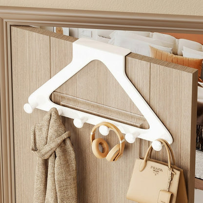 Carbon Steel Over-the-Door Hanger Rack
