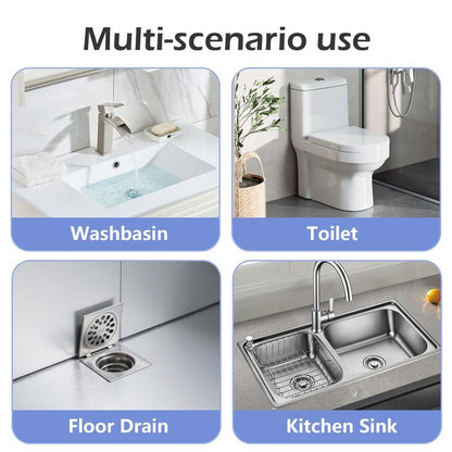 Toilet Clog Remover Tool,Swift High Pressure Drain,for Bathroom,Unclogging Sinks, Kitchen Drains