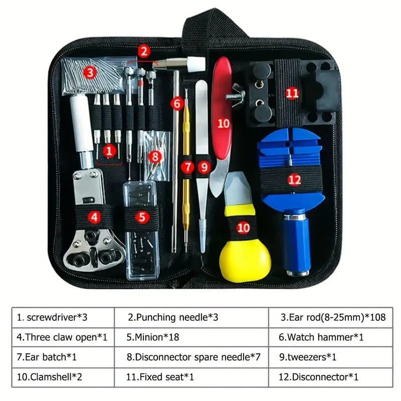 ⏰49% OFF✨🔥Watch repair and maintenance tool kit⌚️