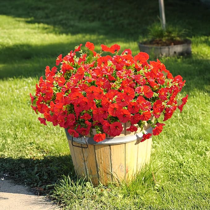 🌸 UV Resistant Colorful Artificial Flower