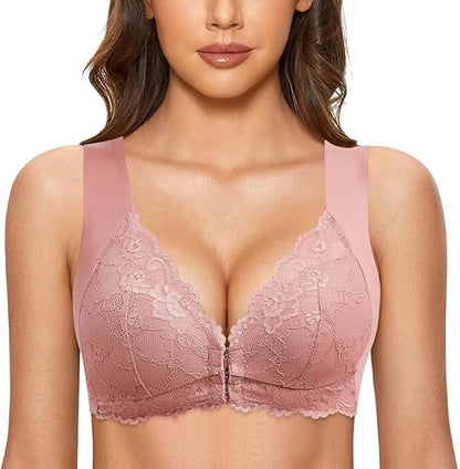 New Year Sale, Only $8.49 Each!🔥Full Coverage Front, Closure Support Bra Comfort & Sleep Bra💖
