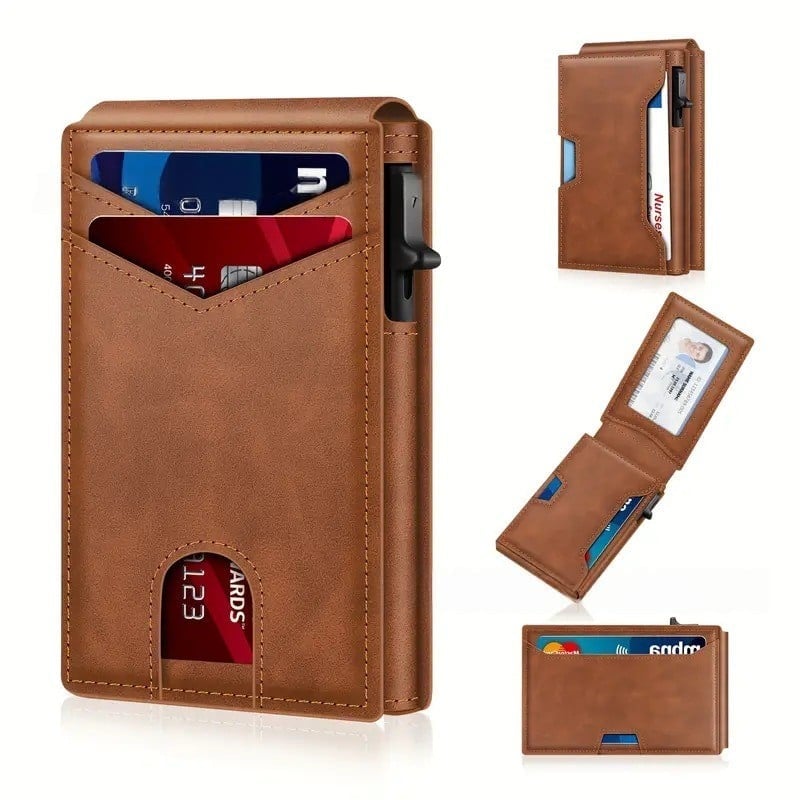 🎁Hot Sale 49%OFF - ✨RFID Blocking Bifold Minimalist Wallet