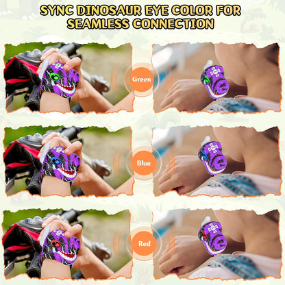 ⏰ LAST DAY 60% OFF 💥 Walkie Talkies for Kids 2 Packs, Kids Toys for Boys Girls Aged 3 to 8 Years Old for Outdoor Adventure, Camping, Halloween, Christmas, Birthday Gifts (Blue, Dinosaur)