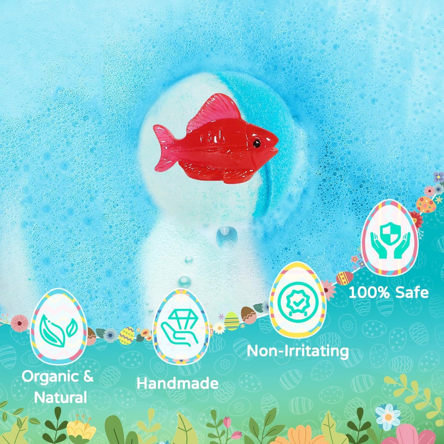 🎁 Bath Bombs for Kids with Surprise Inside  | 24-Pack Gift Set with Hidden Toys🐰