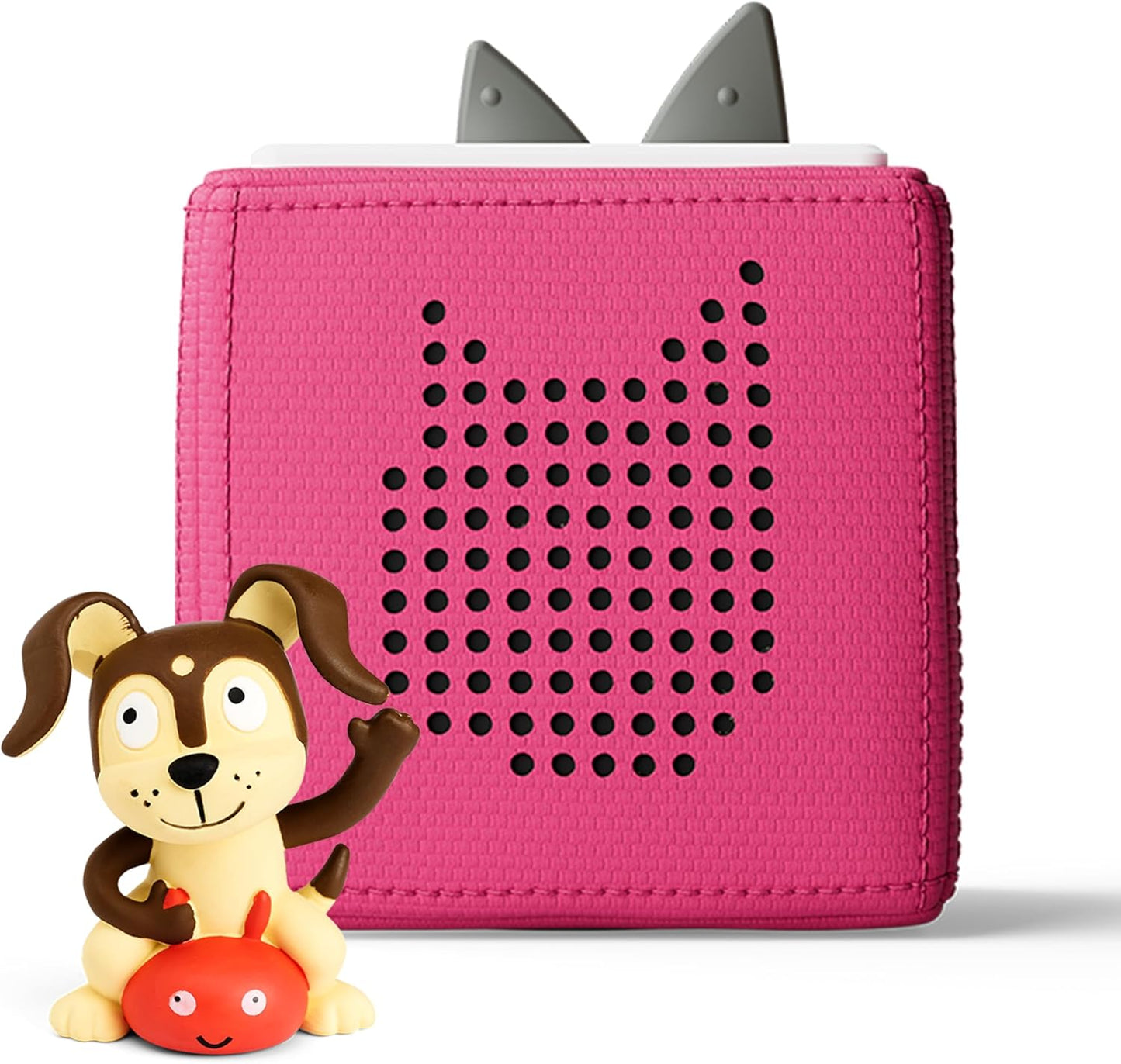 Toniebox 1 Audio Player Starter Set with Playtime Puppy - Listen, Learn, and Play with One Huggable Little Box - Light Blue