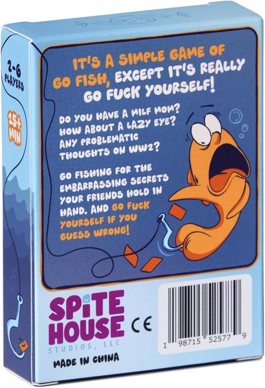 The Grown Up Go Fish Card Game You've Always Wanted | Hilarious Party Game for Grown Ups, 2+ Players | 52 Cards, 13 Unique Pairs