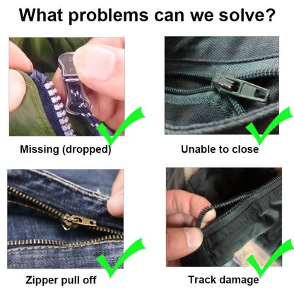 🎁Removable Universal Zipper Repairer - Buy 4 Get 6 Free!