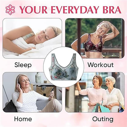 ✨BUY 1 GET 1 FREE🔥 👙Ice Silk Lace Cooling Comfort Bra