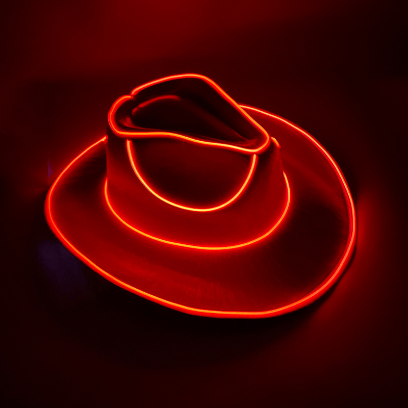 🤠⚡Cowboy LED Party Hat