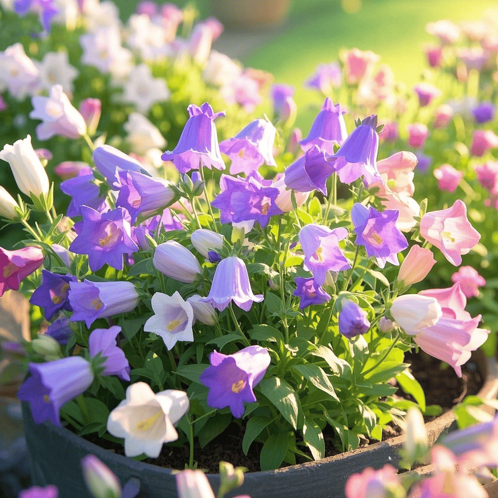 🔥Canterbury Bells: Nature's Melody Blooming in Your Garden!