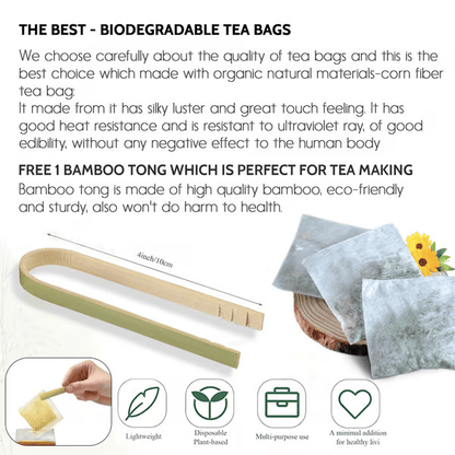 🔥Last day clearance💝100% Natural Turmeric Ginger Cinnamon Tea