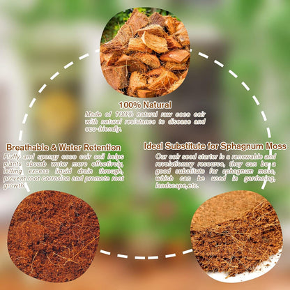 🥥2026  Premium Organic Coconut Coir Bricks for Plants (Collected from Pacific island countries)