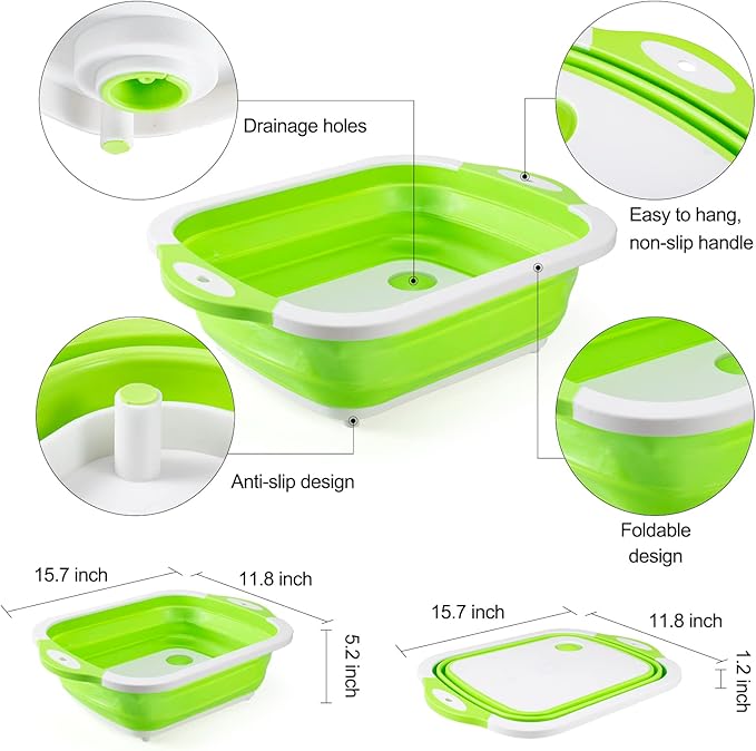 Today's Flash Sale⚡ 49% OFF🍗🥗BBQ & Meal Prep Tub | Collapsible Prep Tub🍖🏕️