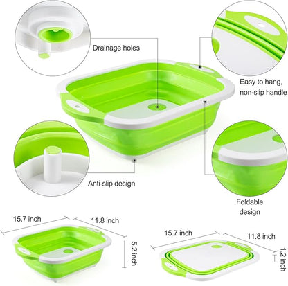 Today's Flash Sale⚡ 49% OFF🍗🥗BBQ & Meal Prep Tub | Collapsible Prep Tub🍖🏕️