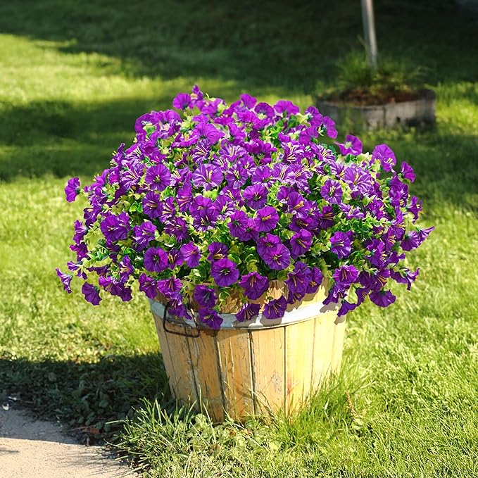 🌸 UV Resistant Colorful Artificial Flower