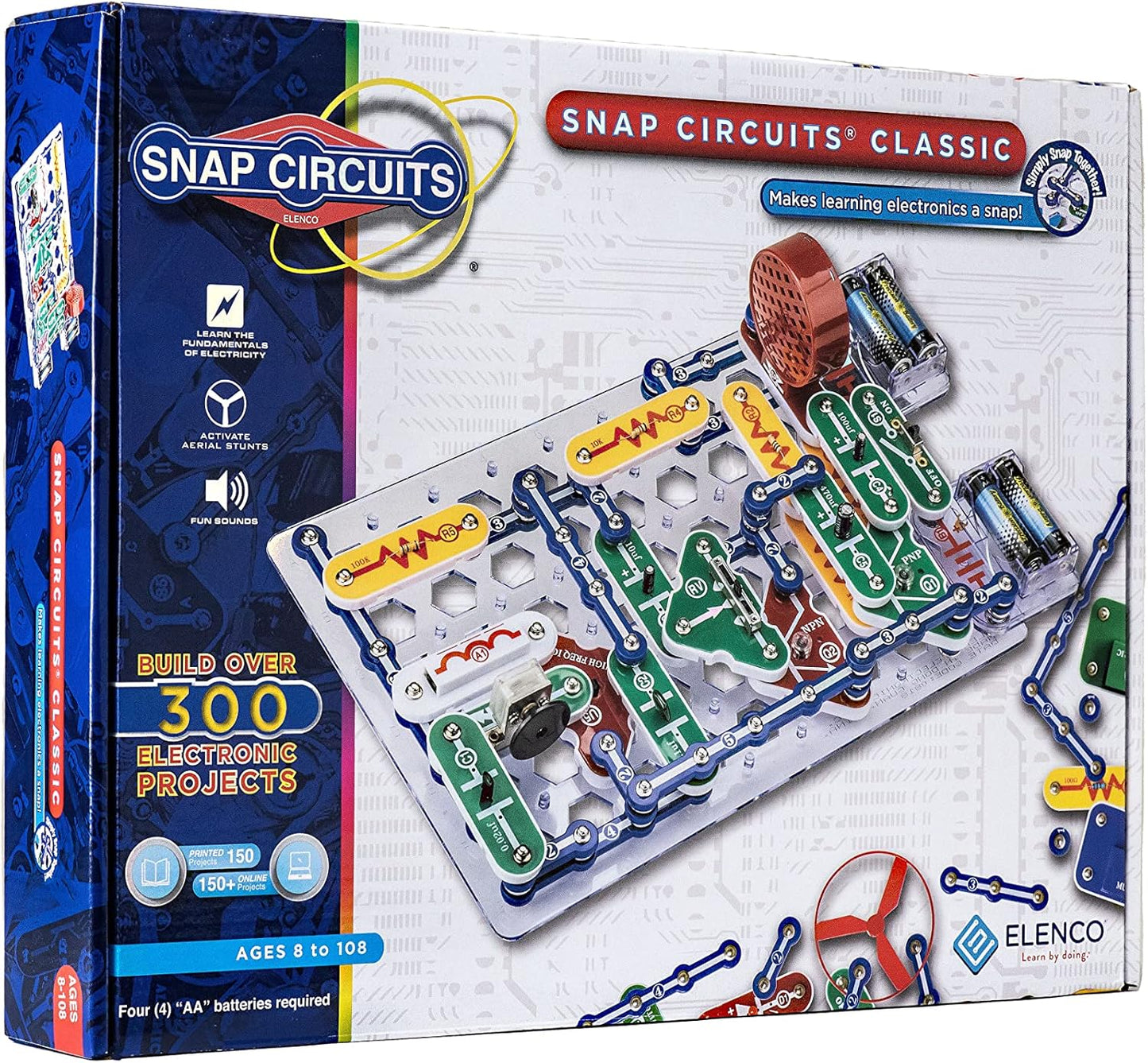⚡ Jr. SC-100 Electronics Exploration Kit | 100+ Projects STEM Toy for Kids 8+