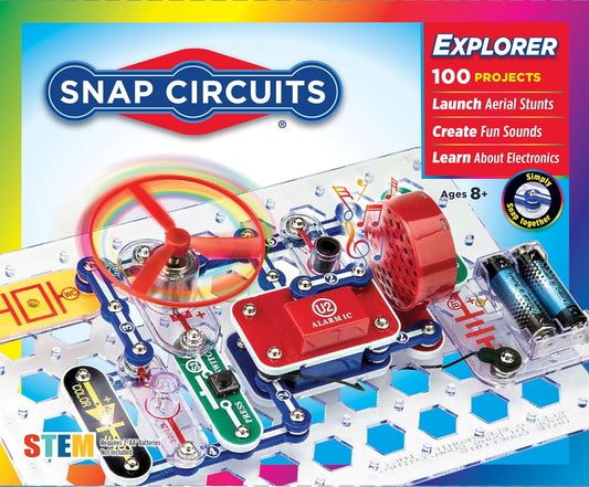 ⚡ Jr. SC-100 Electronics Exploration Kit | 100+ Projects STEM Toy for Kids 8+