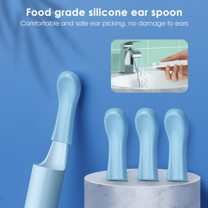 👂Ear Wax Removal with Camera and Light, Ear Wax Removal Kit with 1296P Otoscope