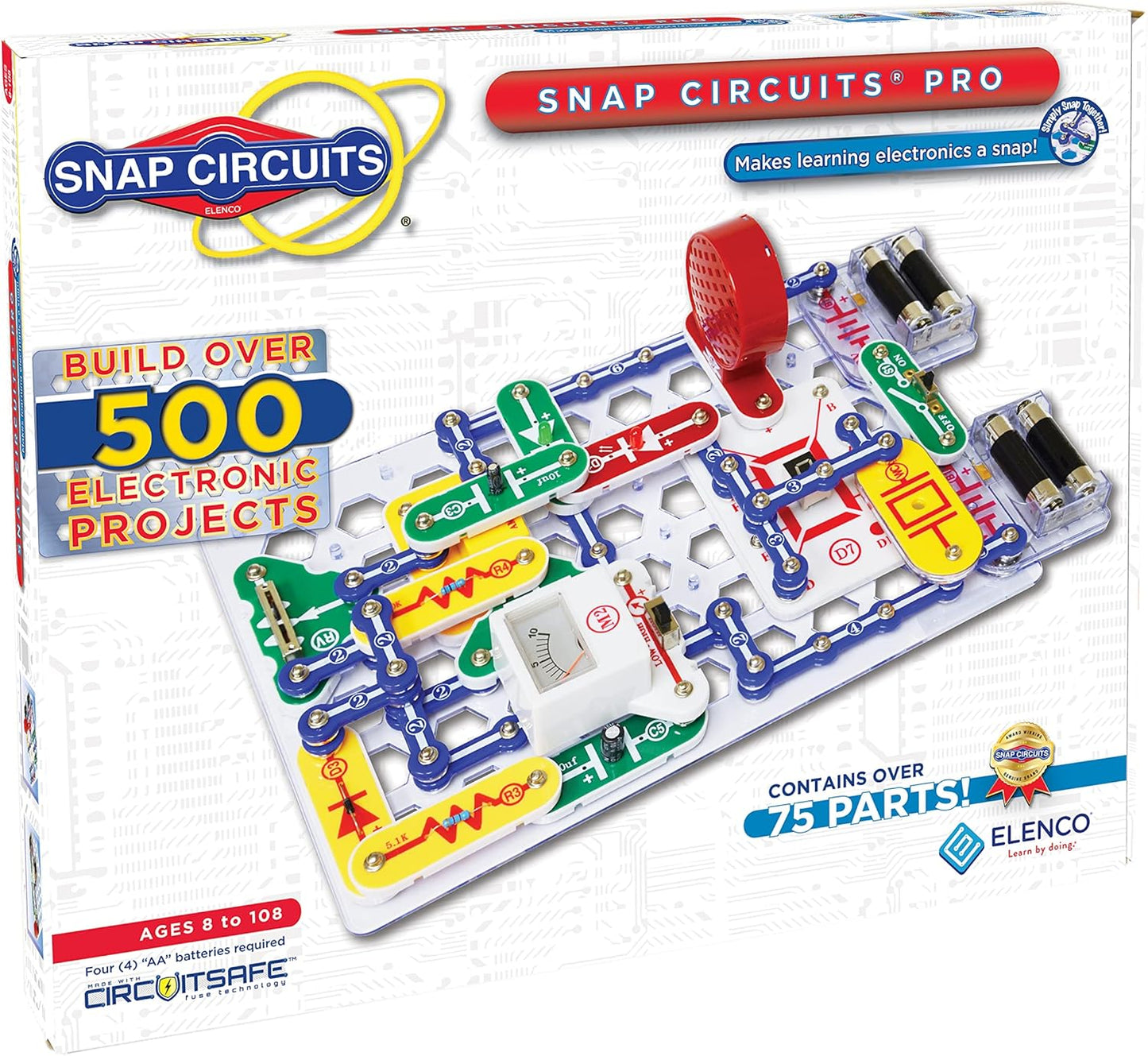 ⚡ Jr. SC-100 Electronics Exploration Kit | 100+ Projects STEM Toy for Kids 8+