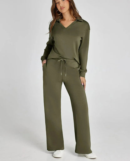⏰LAST DAY 60% OFF💥 Women's 2 Piece Sets Outfits Casual Long Sleeve Sweatsuits Sets (🔥Buy 2 Free Shipping)