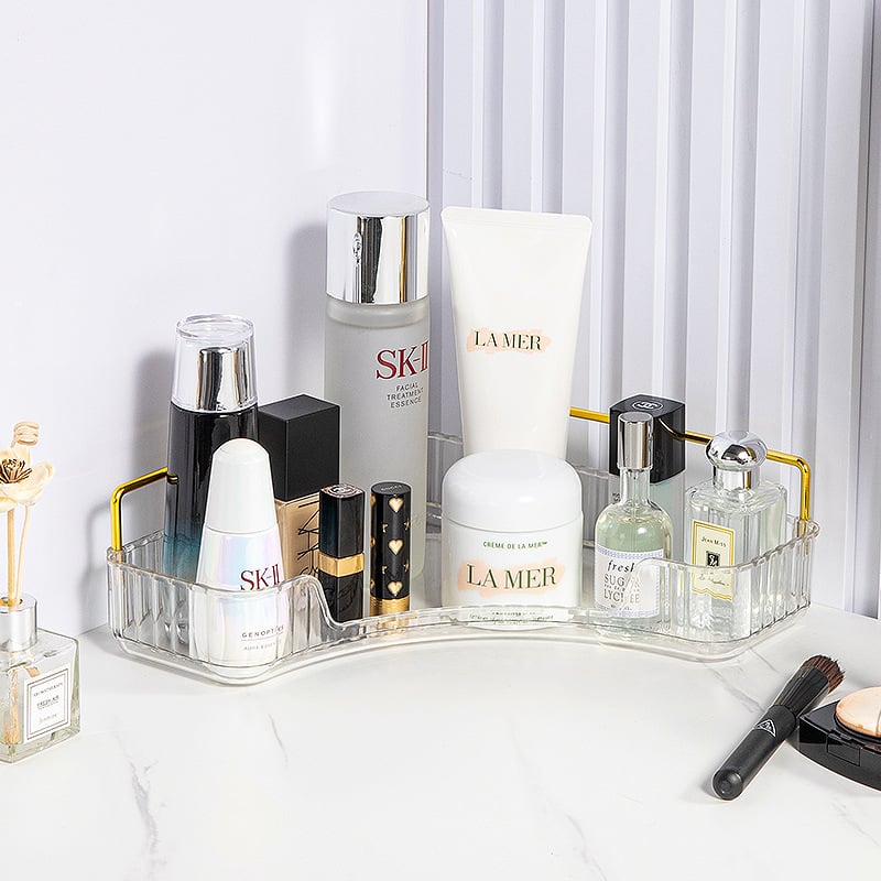 Multi-Tier Corner Countertop Organizer Rack