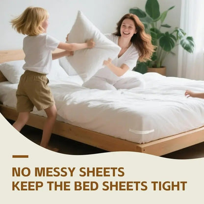 ⏰49% OFF🔥4-Pack Universal Heavy-Duty Bed Sheet Holder Straps No-Slip Peace of Mind