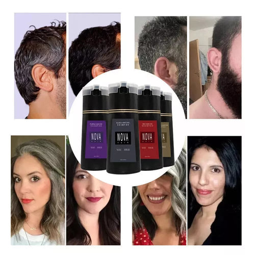 NovaHair Instant Dye Shampoo