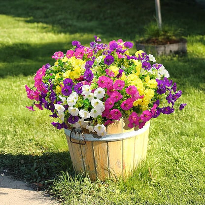 🌸 UV Resistant Colorful Artificial Flower