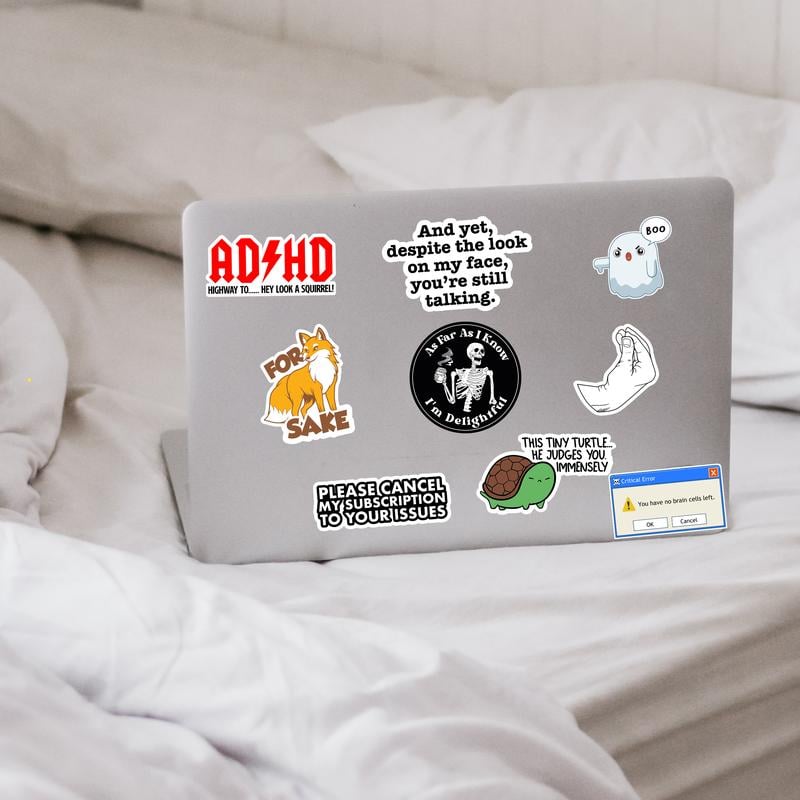 ✨This Week's Special Price $15.99!Set of 130 Pcs Funny Saying Stickers