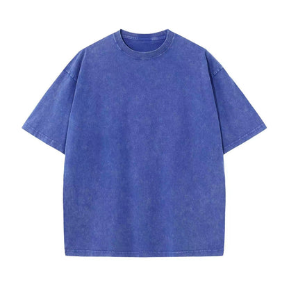 1/4 Pack Oversized Tshirts for Men Gym Vintage Heavyweight T Shirts Cotton Workout Acid Wash Baggy Tees