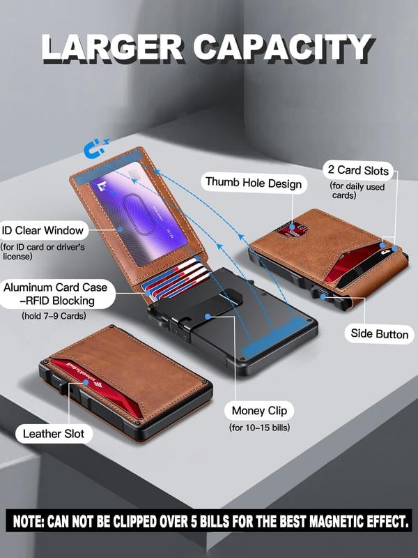 🎁Hot Sale 49%OFF - ✨RFID Blocking Bifold Minimalist Wallet
