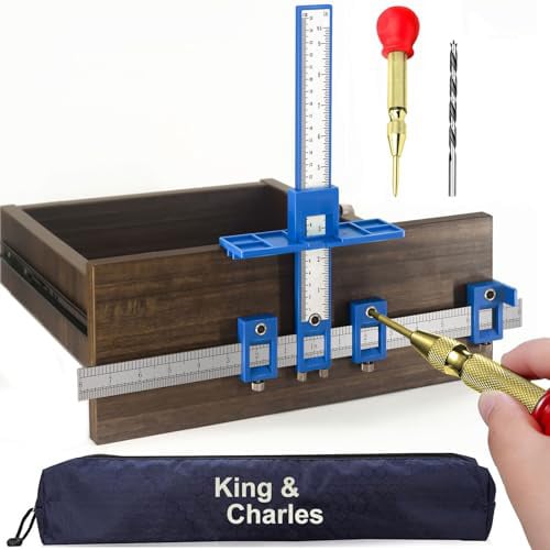 💥TODAY SALE 49% OFF - Woodworking Punch Locator Drill Guide