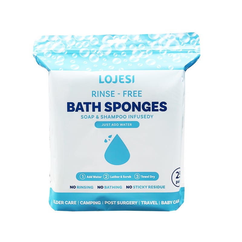 Freshness Anytime, Anywhere! 50 Large Rinse🚿Hypoallergenic & pH Balanced