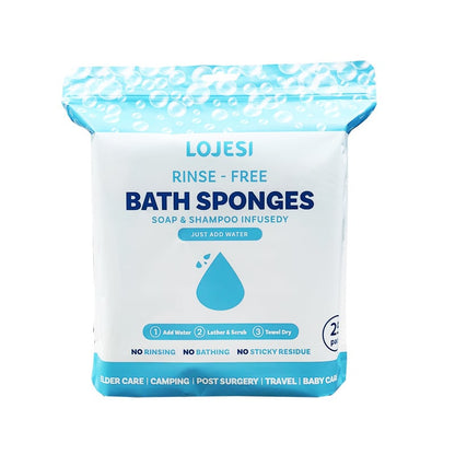 Freshness Anytime, Anywhere! 50 Large Rinse🚿Hypoallergenic & pH Balanced