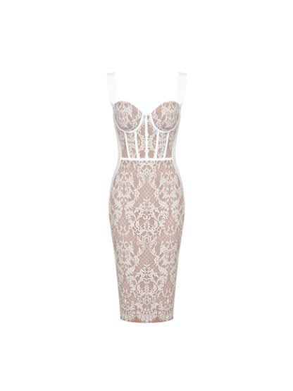 Finbar Lace Bandage Dress