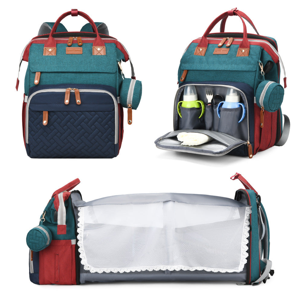 Diaper Bag Backpack with Changing Station, Large Capacity, Newborn Essentials Must Haves